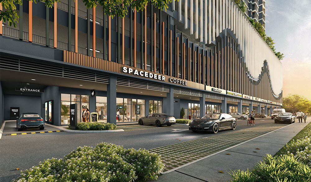 Retail shops